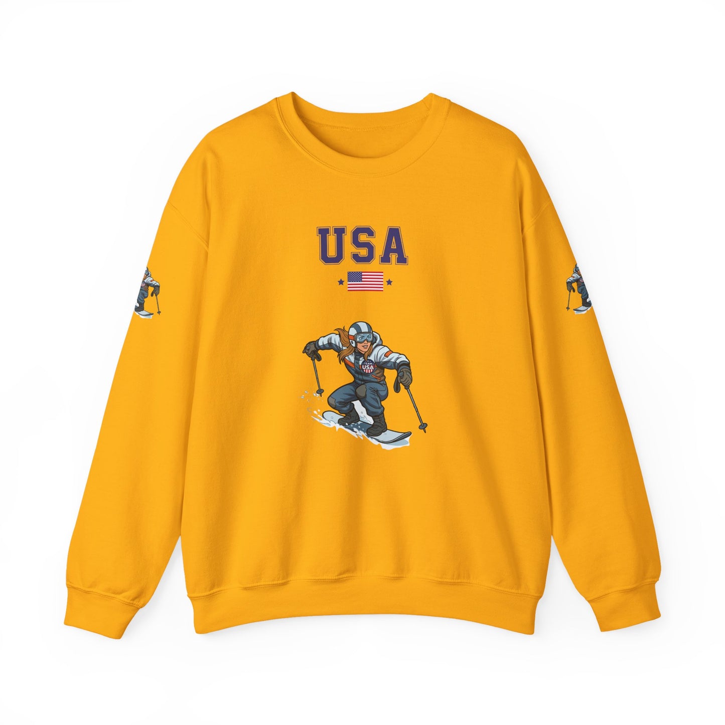 Princess Grace  TEAM USA  Unisex Heavy Blend  Crewneck Sweatshirt