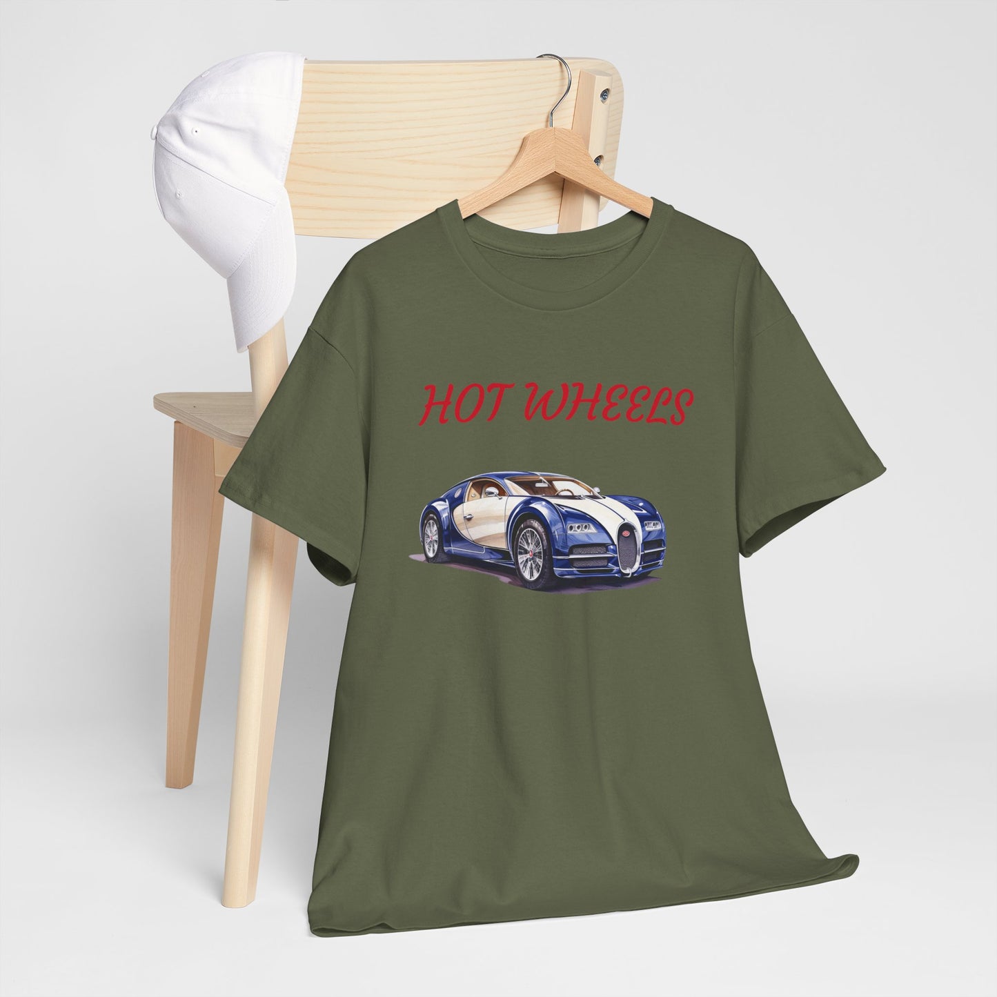 Princess Grace  Vintage Hot Wheels Unisex Heavy Cotton Tee Perfect Gift for Car Enthusiasts