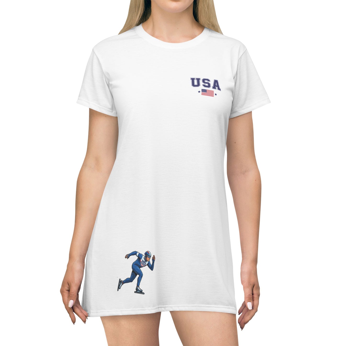 Princess Grace  TEAM USA  T-Shirt Dress