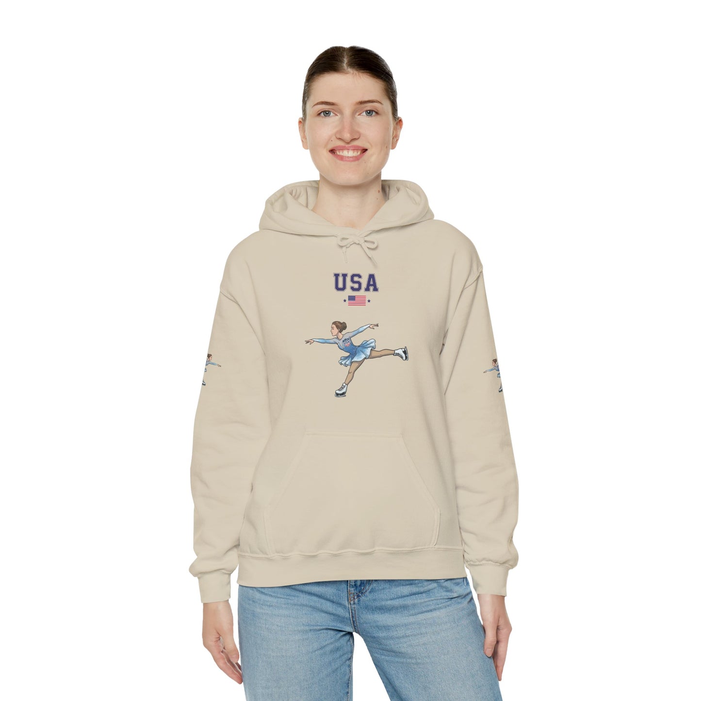 Princess Grace  TEAM USA  Unisex Heavy Blend Hooded Sweatshirt