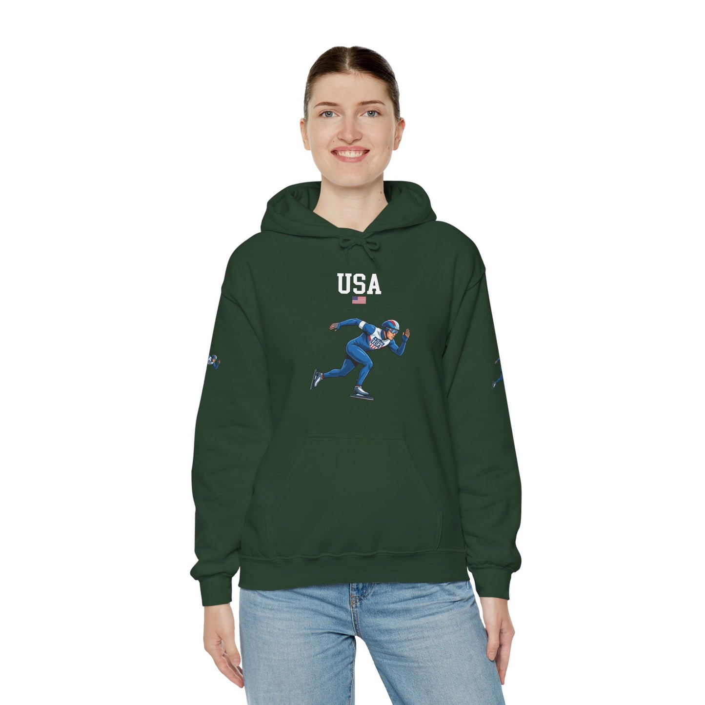 Princess Grace  TEAM USA  Unisex Heavy Blend  Hooded Sweatshirt