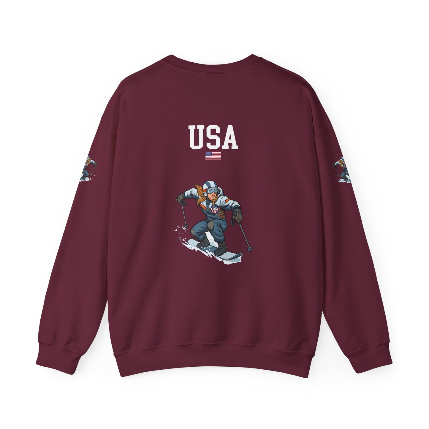 Princess Grace  TEAM USA  Unisex Heavy Blend  Crewneck Sweatshirt