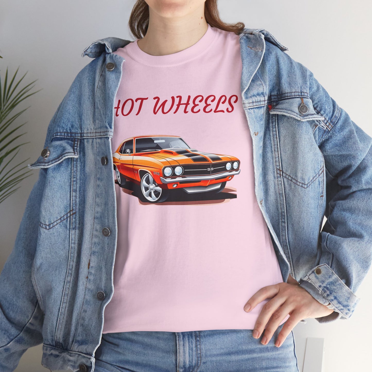 Princess Grace  Retro Hot Wheels Unisex Heavy Cotton Tee  Classic Car Graphic T-Shirt