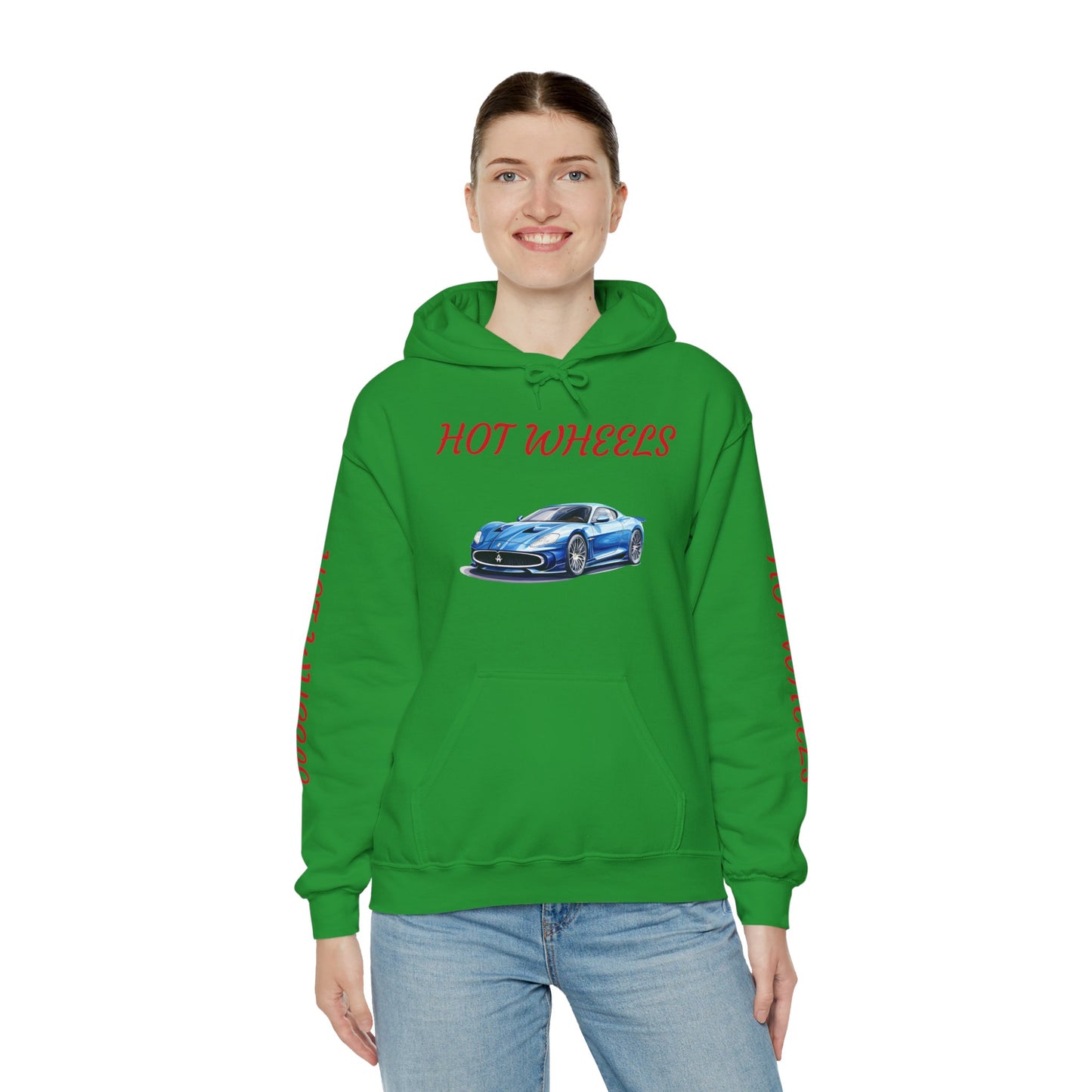 Princess Grace  Hot Wheels Unisex Heavy Blend Hoodie Cool Car Design for Auto Enthusiasts