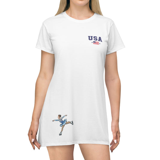 Princess Grace  TEAM USA  T-Shirt Dress