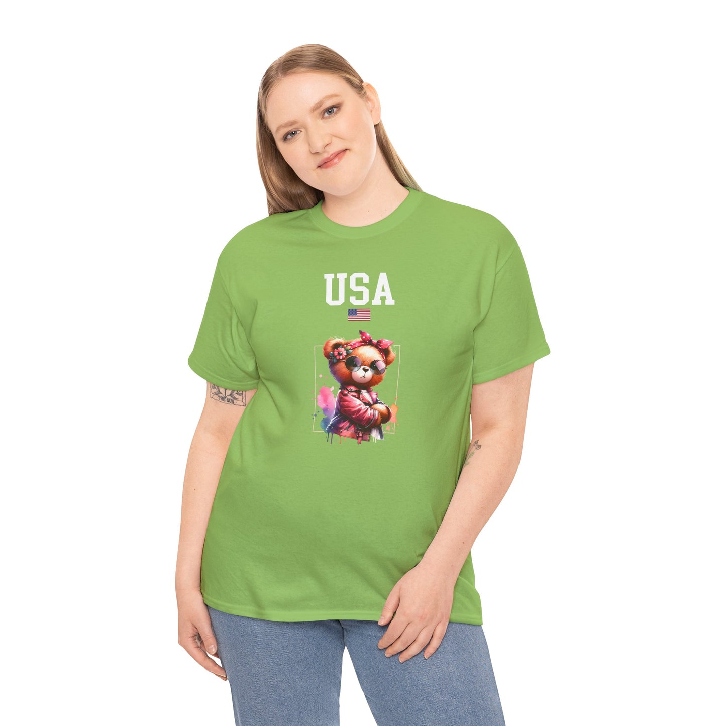 Princess Grace  TEAM USA  Unisex Heavy Cotton Tee