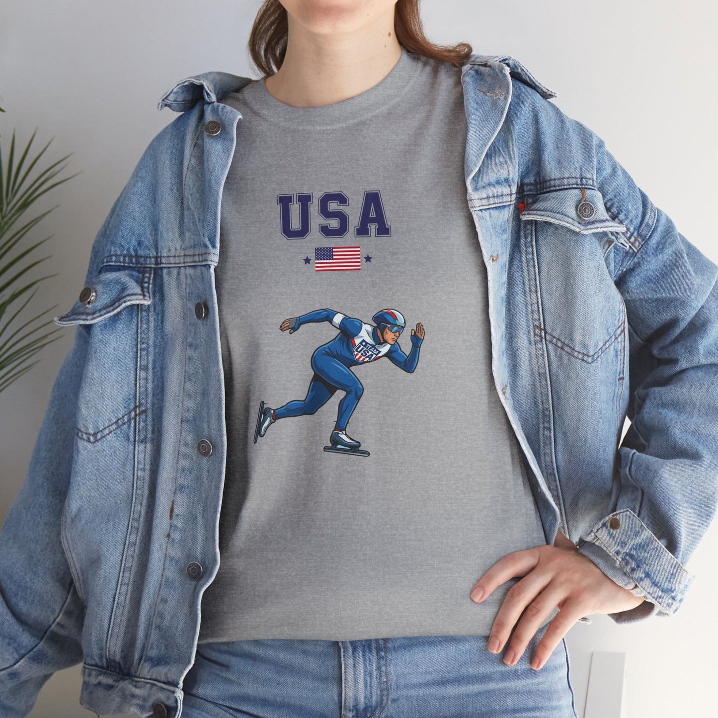 Princess Grace  TEAM USA  Unisex Heavy Cotton Tee