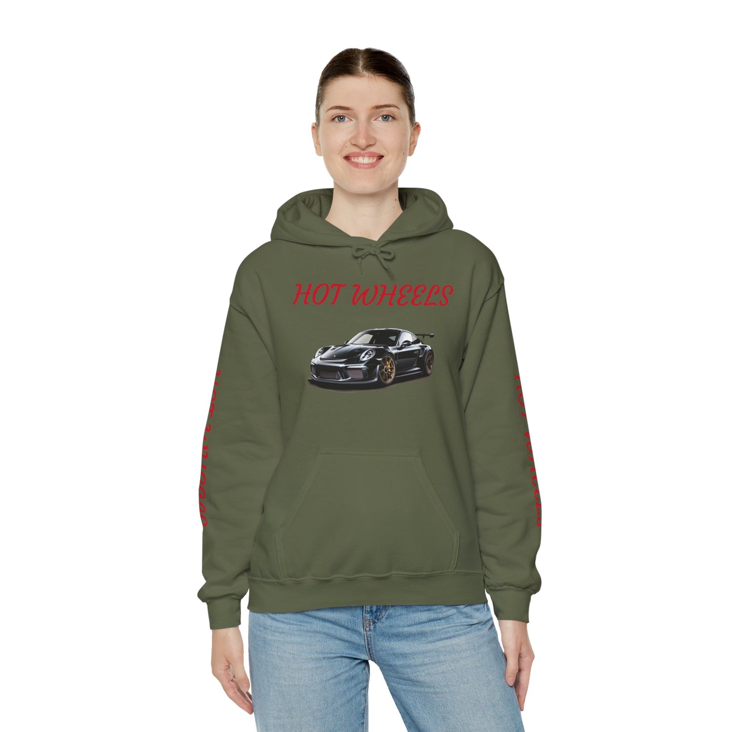 Princess Grace  Hot Wheels Unisex Hooded Sweatshirt  Passion for Cars and Racing Enthusiasts