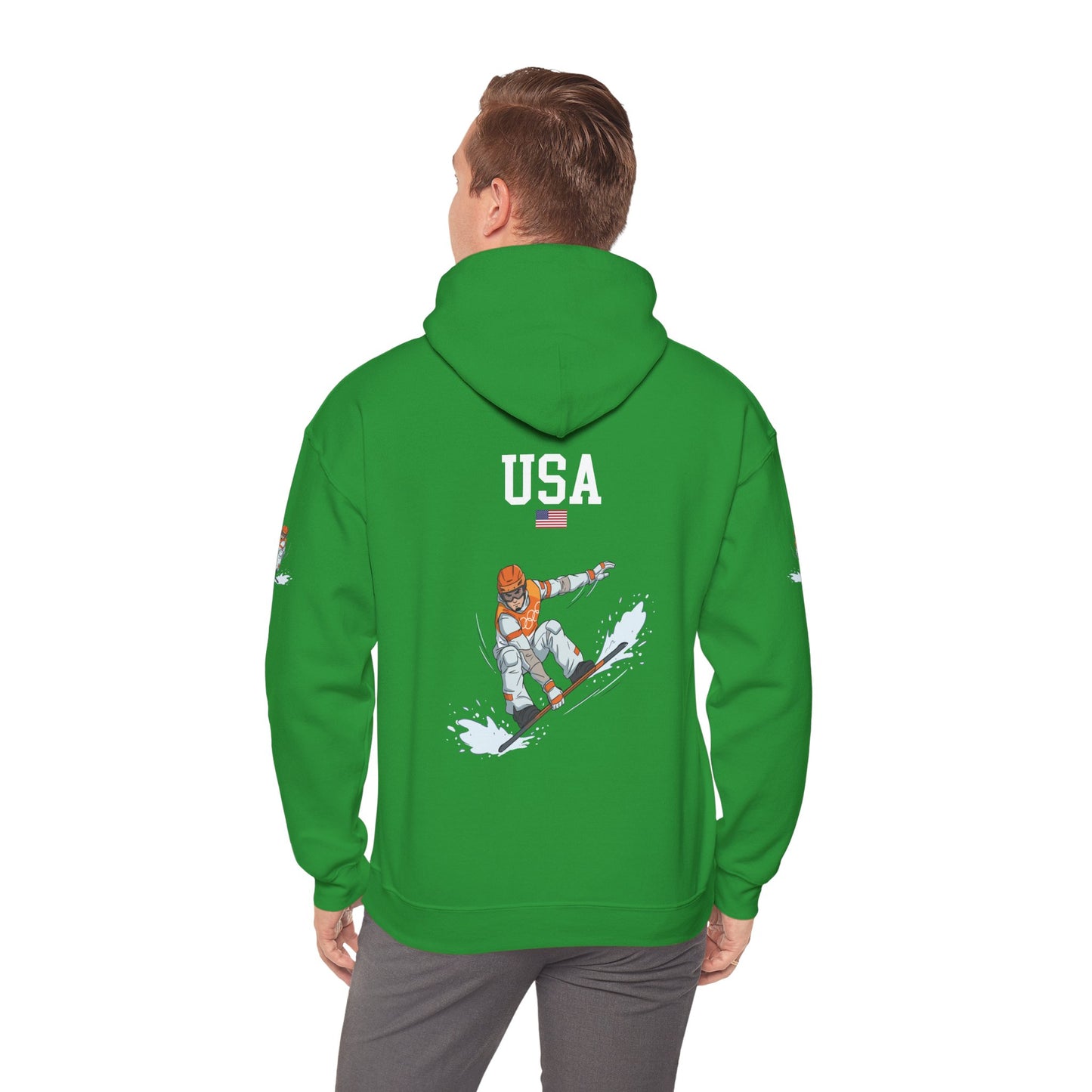 Princess Grace  TEAM USA  Unisex Heavy Blend Hooded Sweatshirt