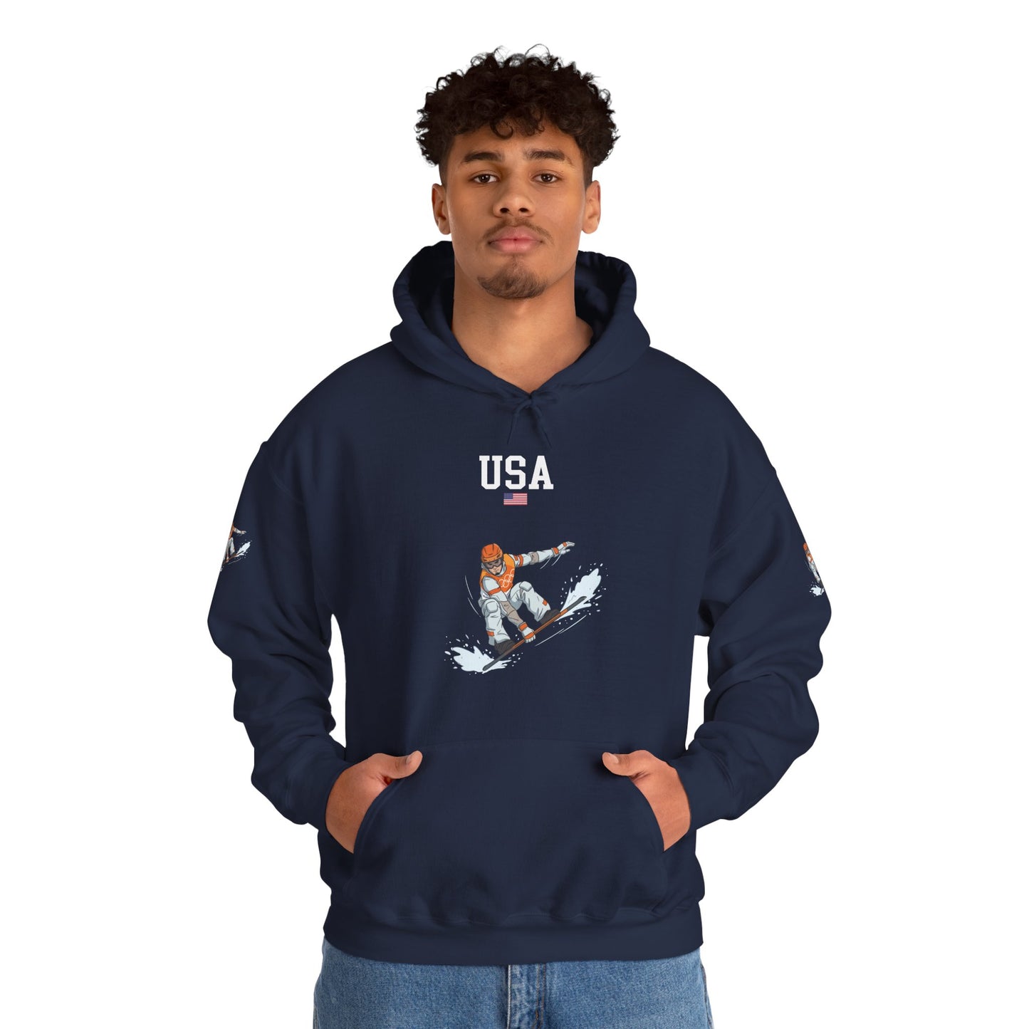 Princess Grace  TEAM USA  Unisex Heavy Blend Hooded Sweatshirt
