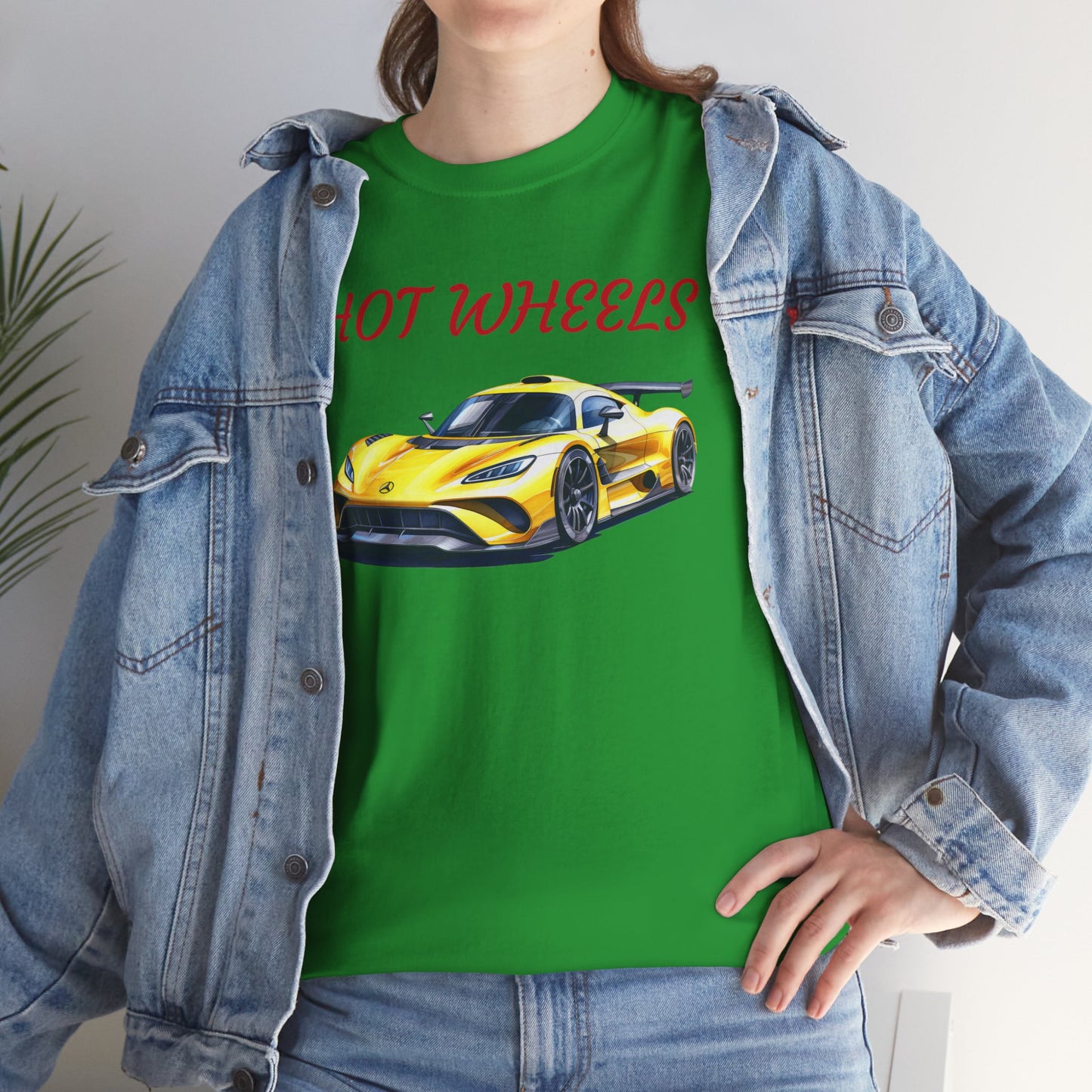 Princess Grace  Hot Wheels Unisex Heavy Cotton Tee Perfect for Car Enthusiasts