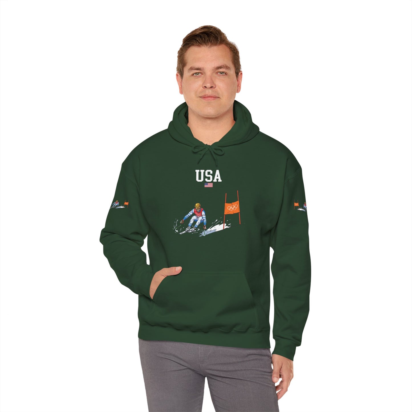 Princess Grace  TEAM USA  Unisex Heavy Blend  Hooded Sweatshirt
