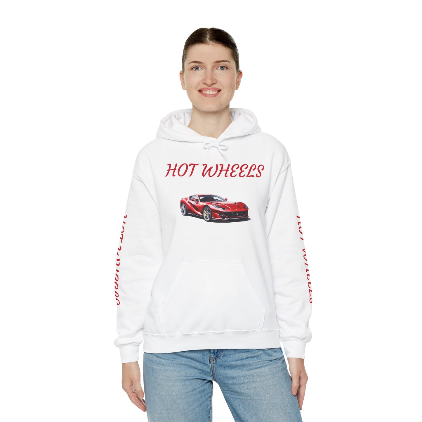 Princess Grace  Hot Wheels Unisex Hooded Sweatshirt  Car Enthusiast Apparel