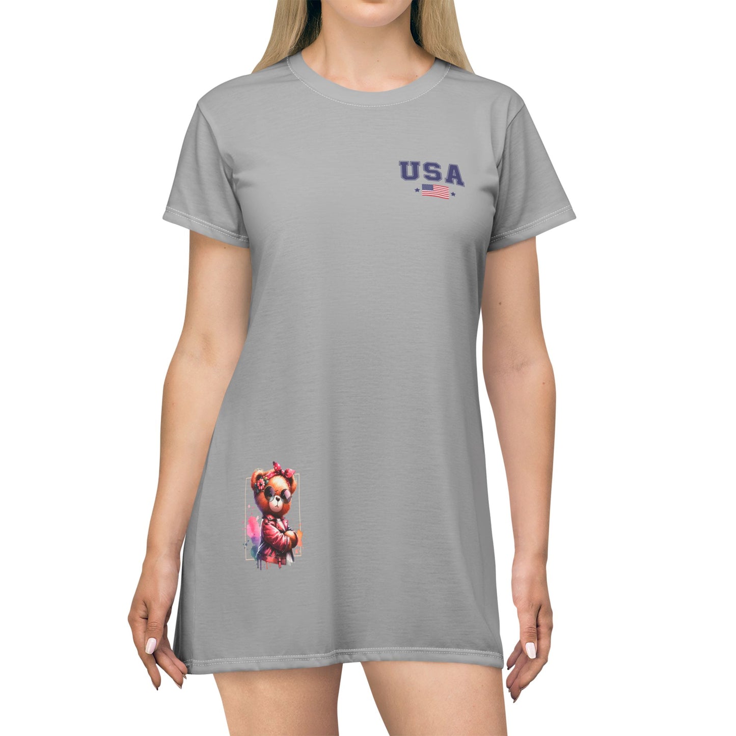 Princess Grace  TEAM USA  T-Shirt Dress