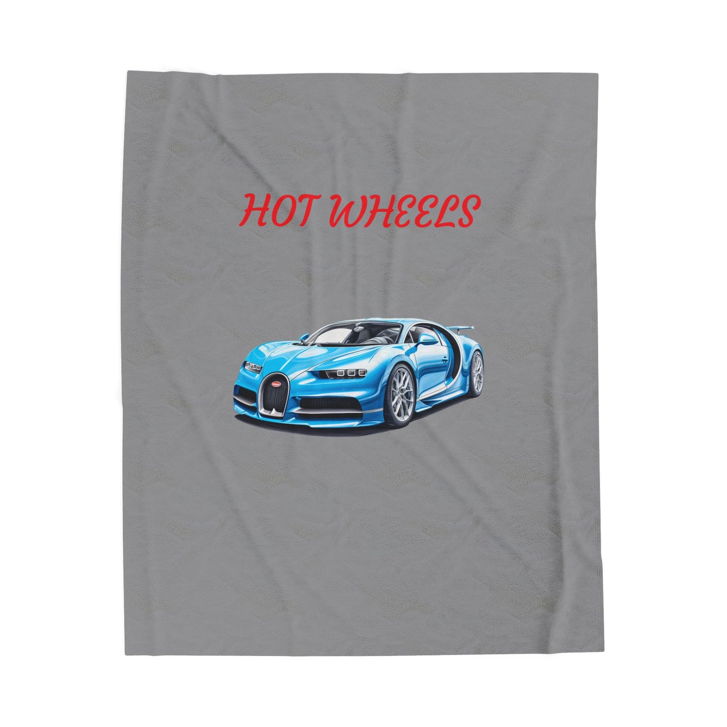 Princess Grace  Hot Wheels Velveteen Plush Blanket  Cozy Car Themed Throw for Auto Enthusiasts