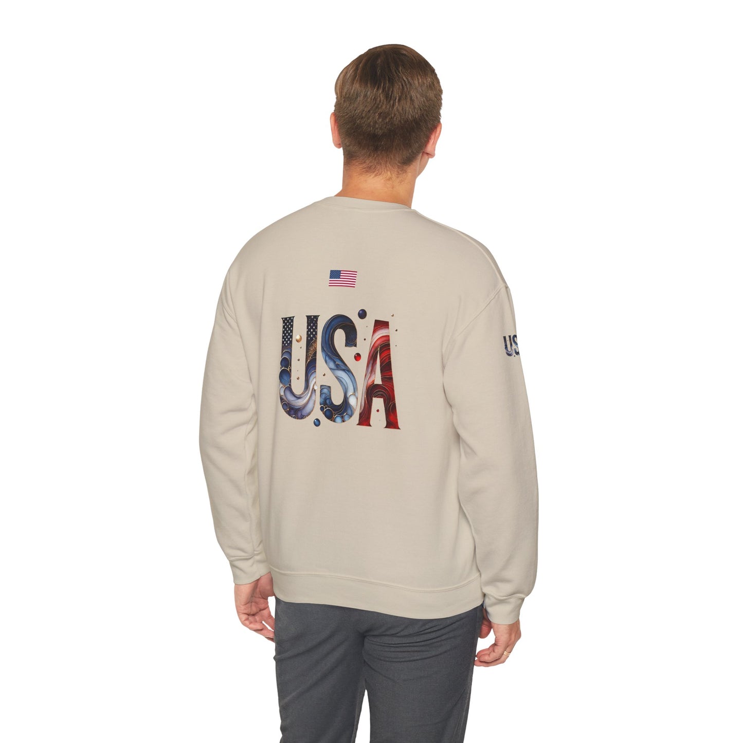 Princess Grace TEAM USA Unisex Heavy Blend Crewneck Sweatshirt
