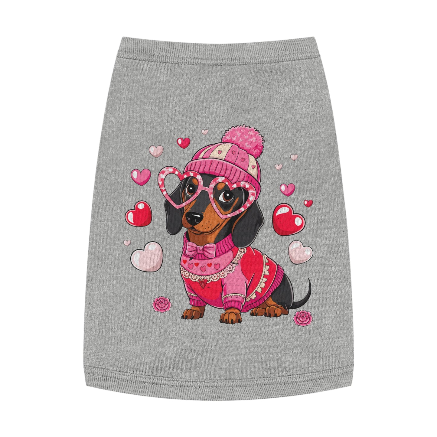 Princess Grace CUTE Adorable Valentine's Pet Tank Top Cute Dog Love Design for Small Dogs