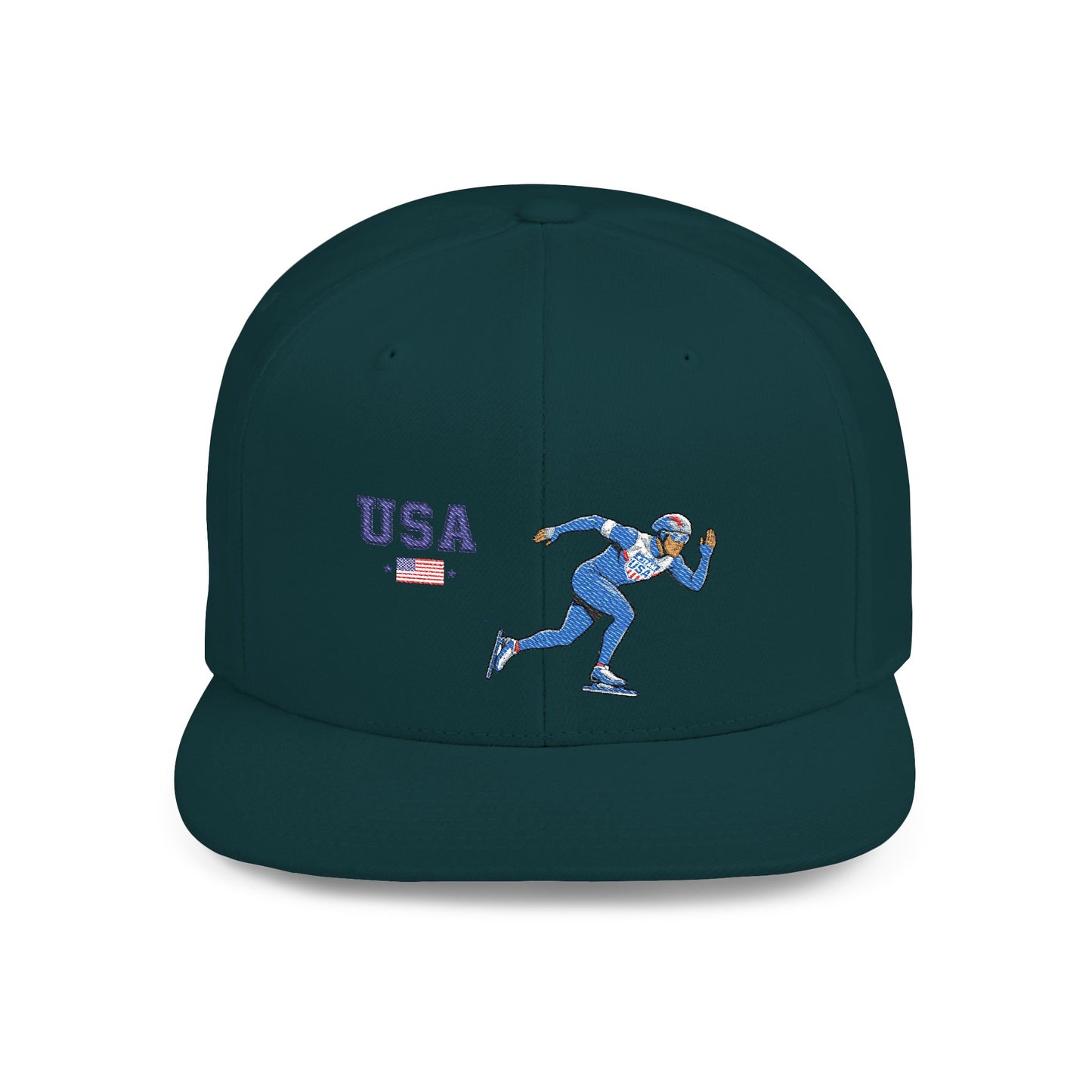 Princess Grace  TEAM USA  Flat Bill Snapback Hat