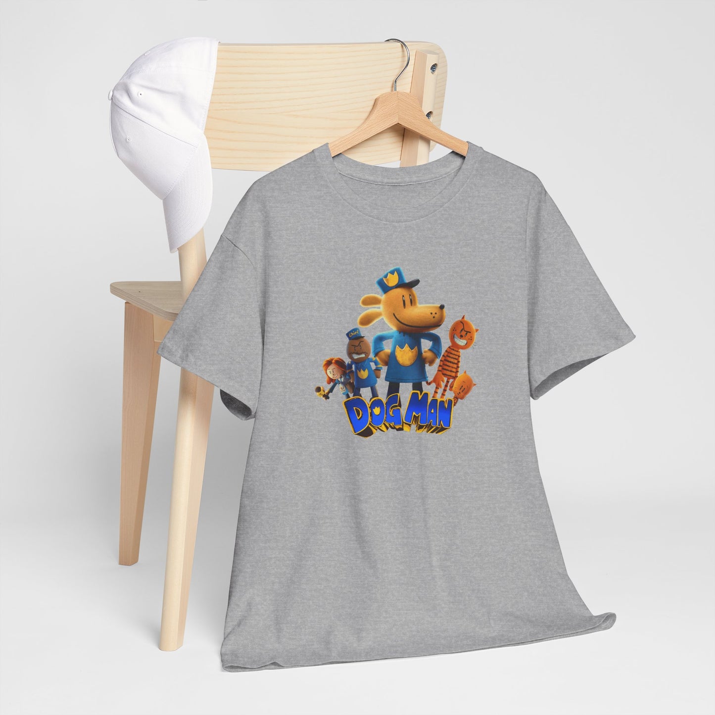 Princess Grace  Cartoon Unisex Heavy Cotton Tee  Fun Cartoon Graphic T-Shirt for Kids and Fans