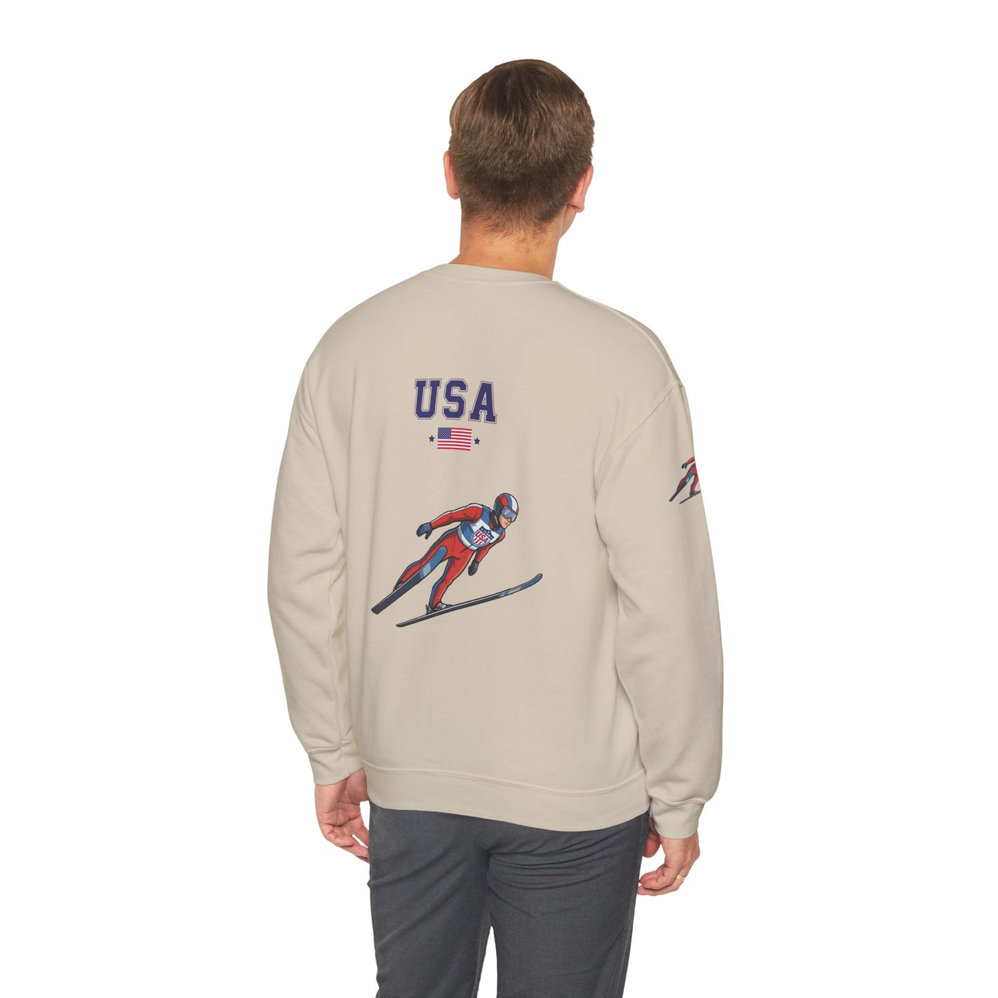 Princess Grace  TEAM USA  Unisex Heavy Blend  Crewneck Sweatshirt