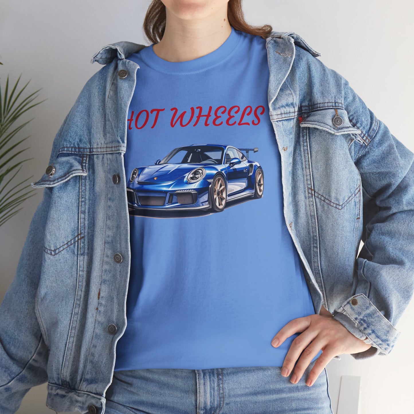 Princess Grace  Cool Hot Wheels Unisex Heavy Cotton Tee Perfect Gift for Car Lovers