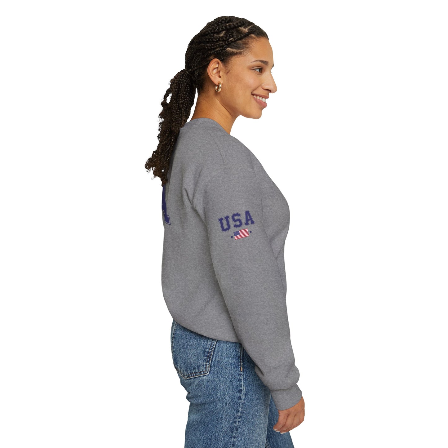 Princess Grace TEAM USA  Unisex Heavy Blend Crewneck Sweatshirt