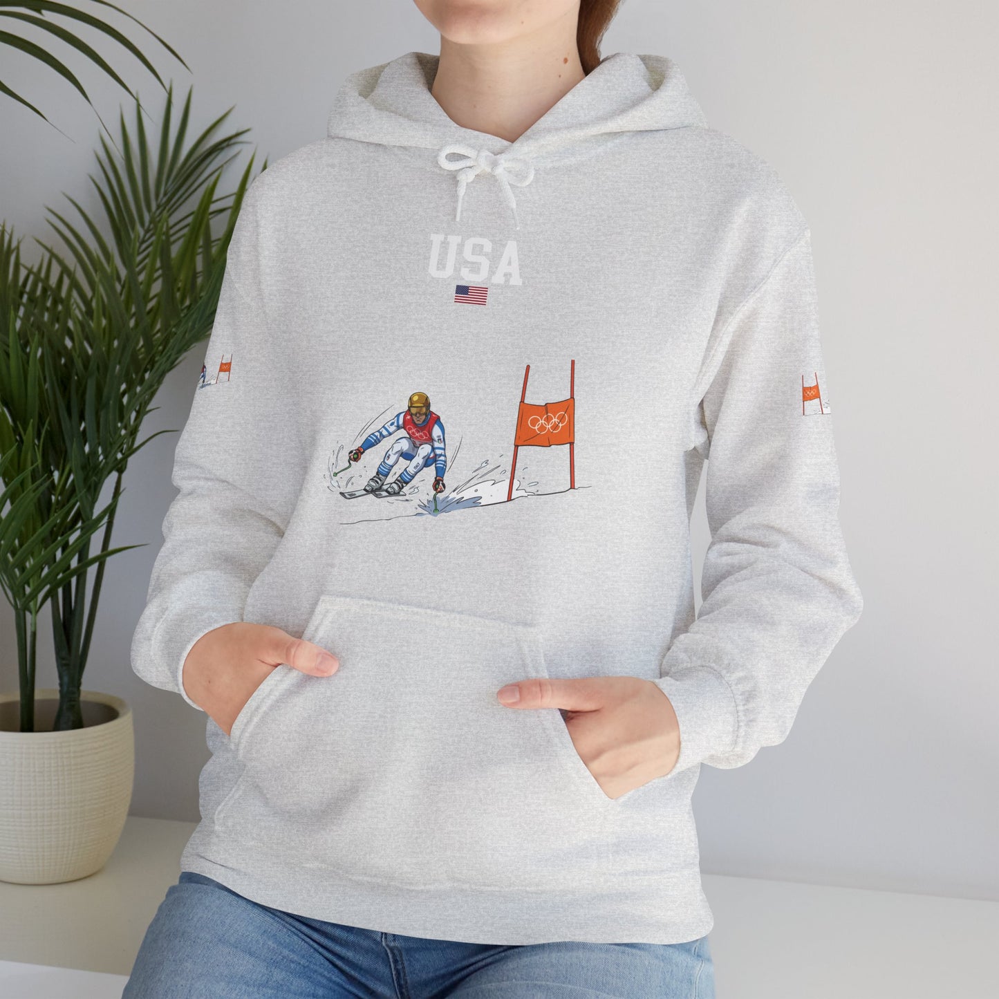 Princess Grace  TEAM USA  Unisex Heavy Blend  Hooded Sweatshirt