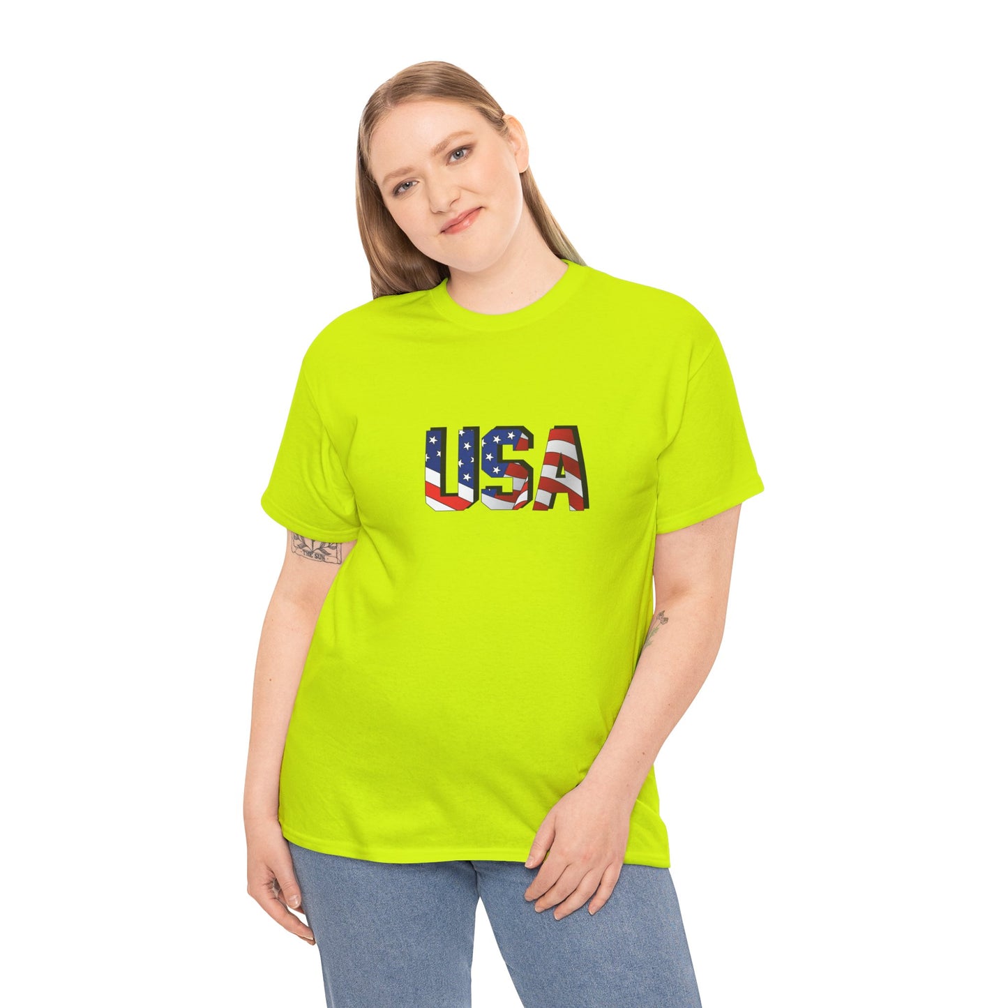 Princess Grace  TEAM USA   Unisex Heavy  Cotton Tee