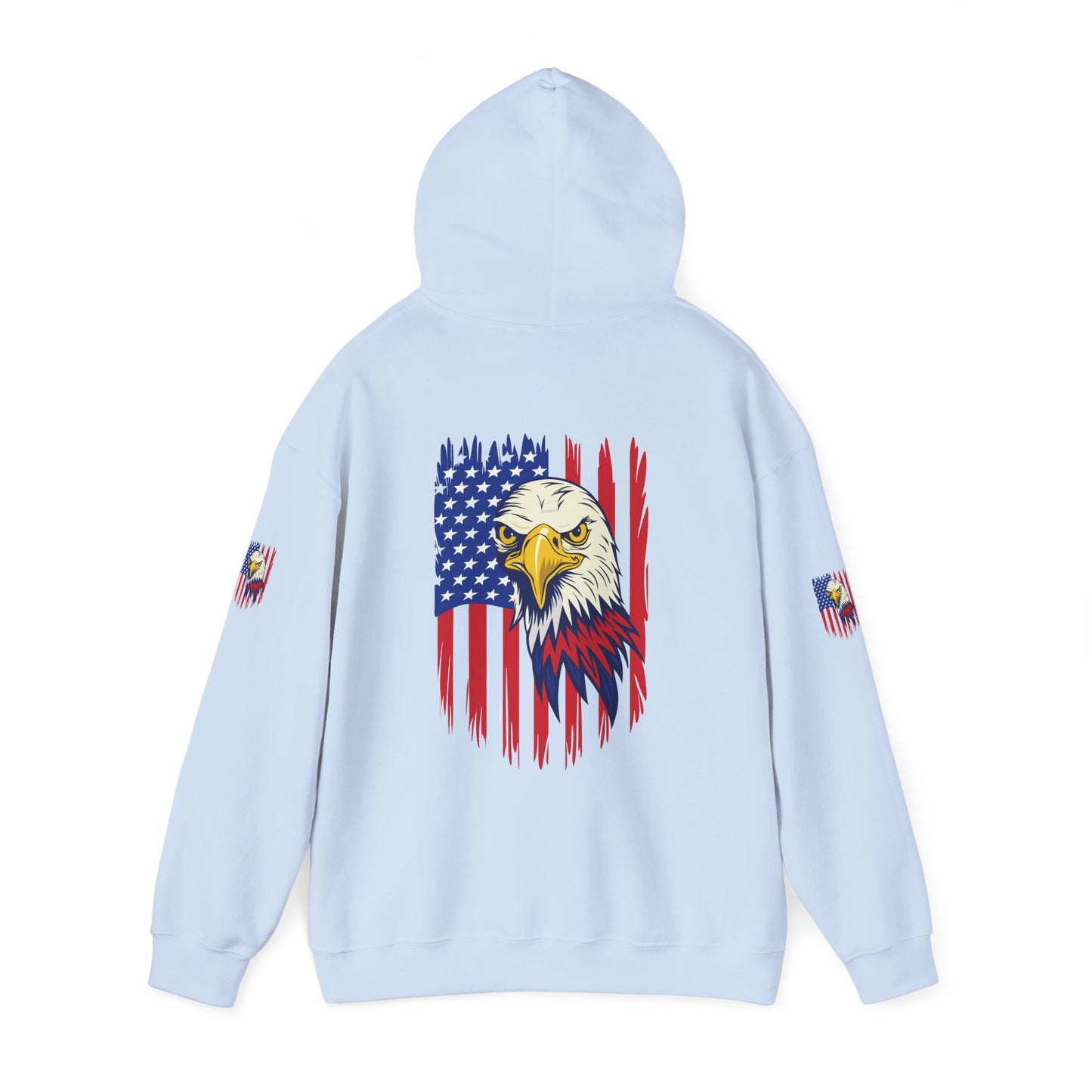Princess Grace  Patriotic Eagle Unisex Heavy Blend Hoodie