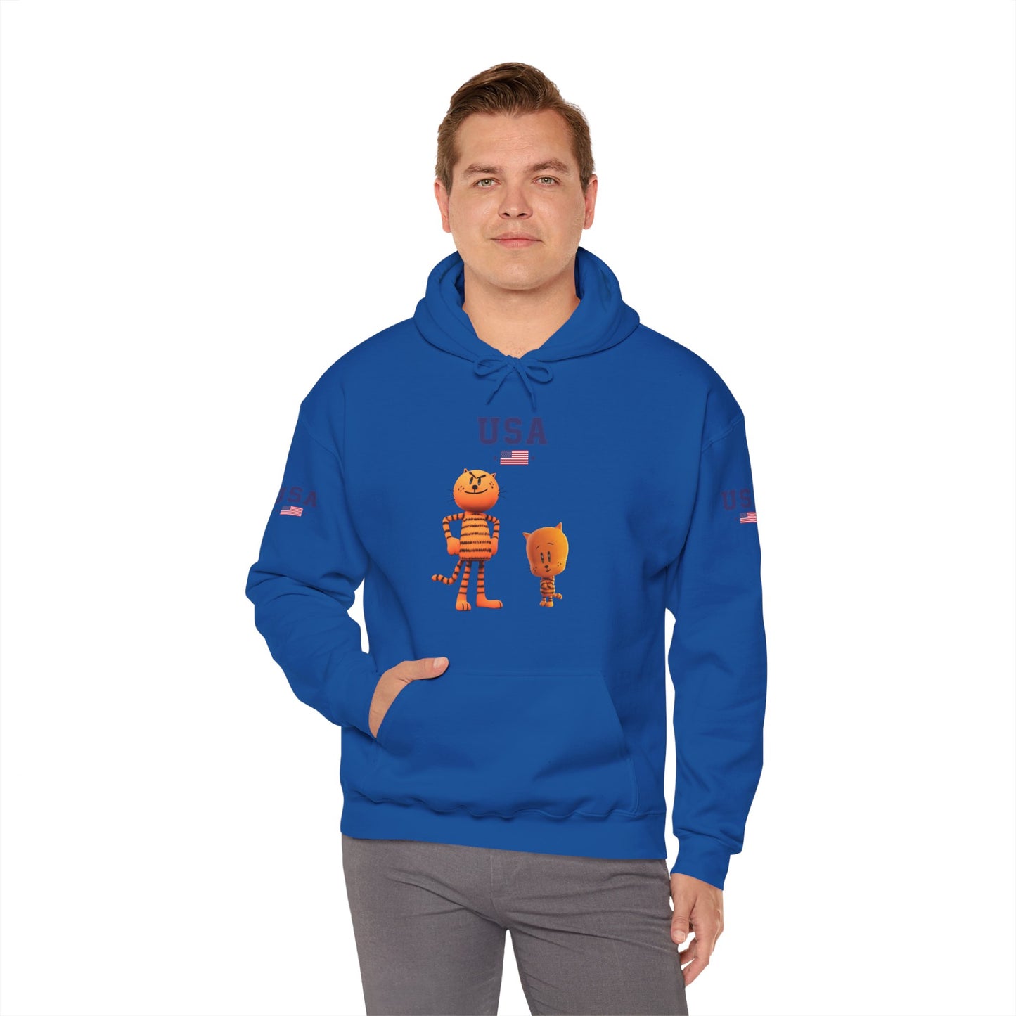 Princess Grace  TEAM USA  Unisex Heavy Blend  Hooded Sweatshirt