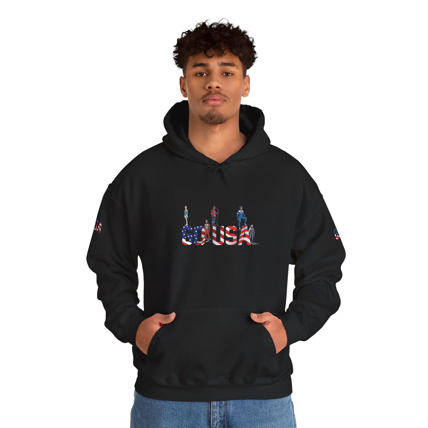 Princess Grace  TEAM USA  Unisex Heavy Blend  Hooded Sweatshirt