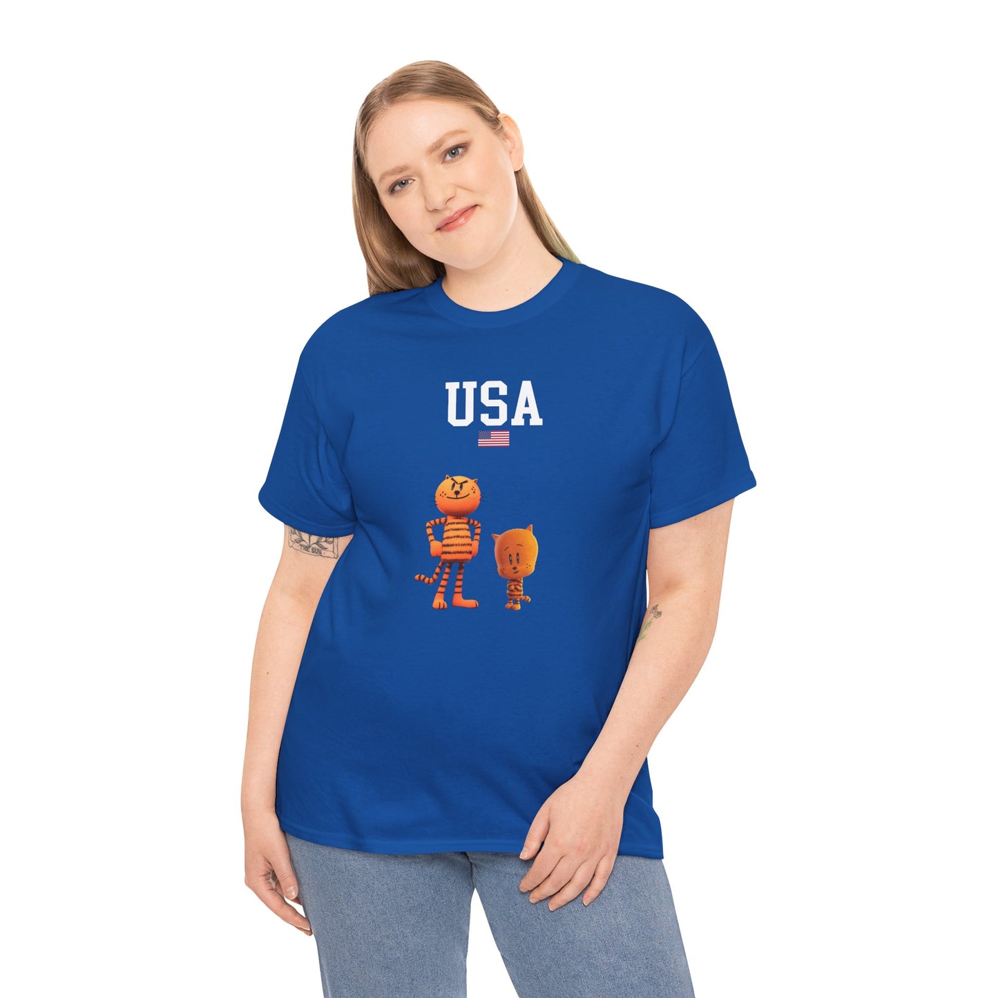 Princess Grace  TEAM USA  Unisex Heavy Cotton Tee