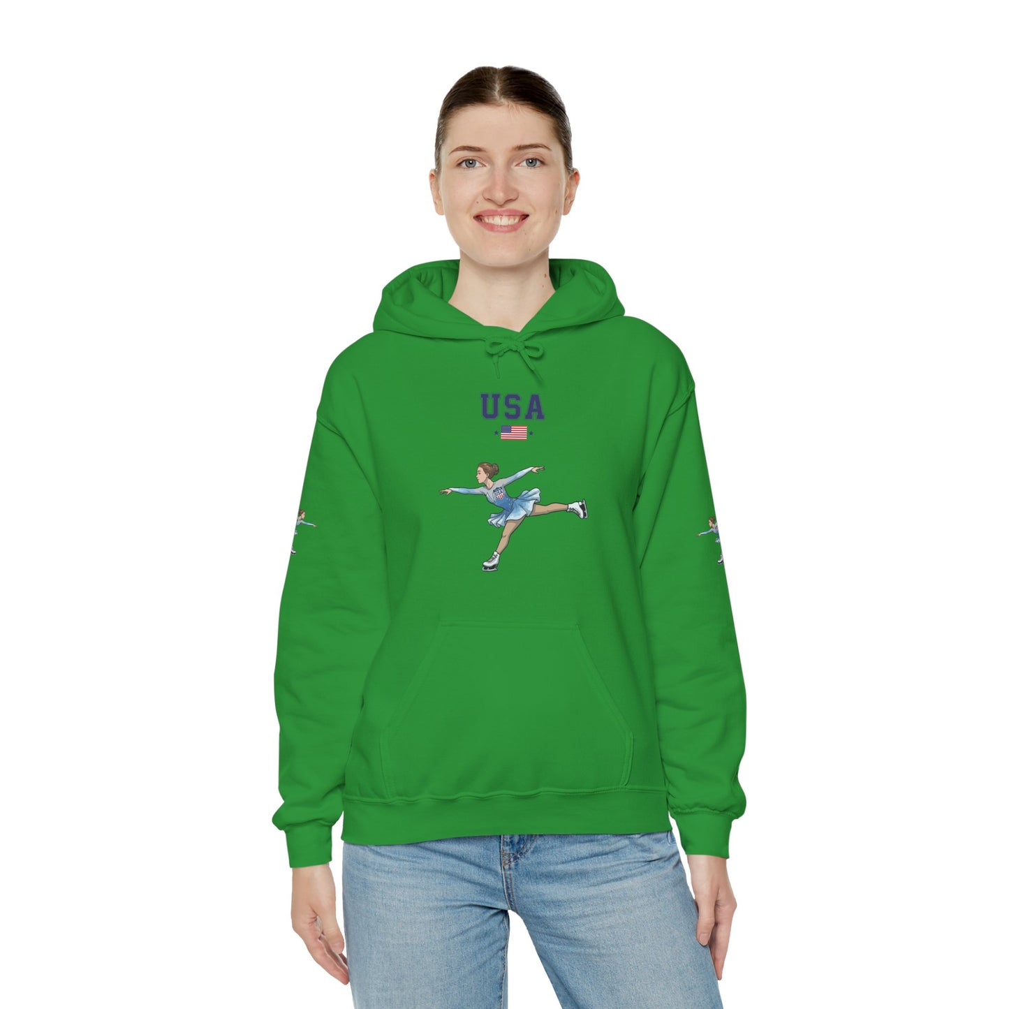 Princess Grace  TEAM USA  Unisex Heavy Blend Hooded Sweatshirt