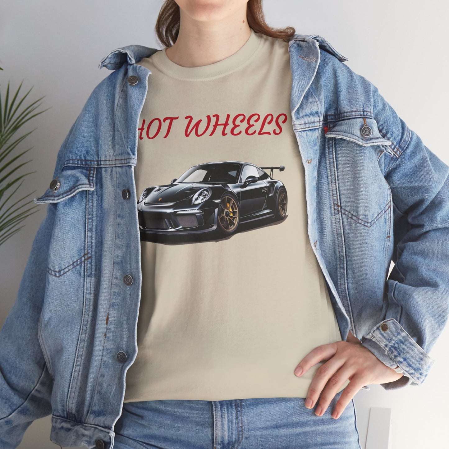 Princess Grace  Hot Wheels Unisex Heavy Cotton Tee Perfect for Car Enthusiasts