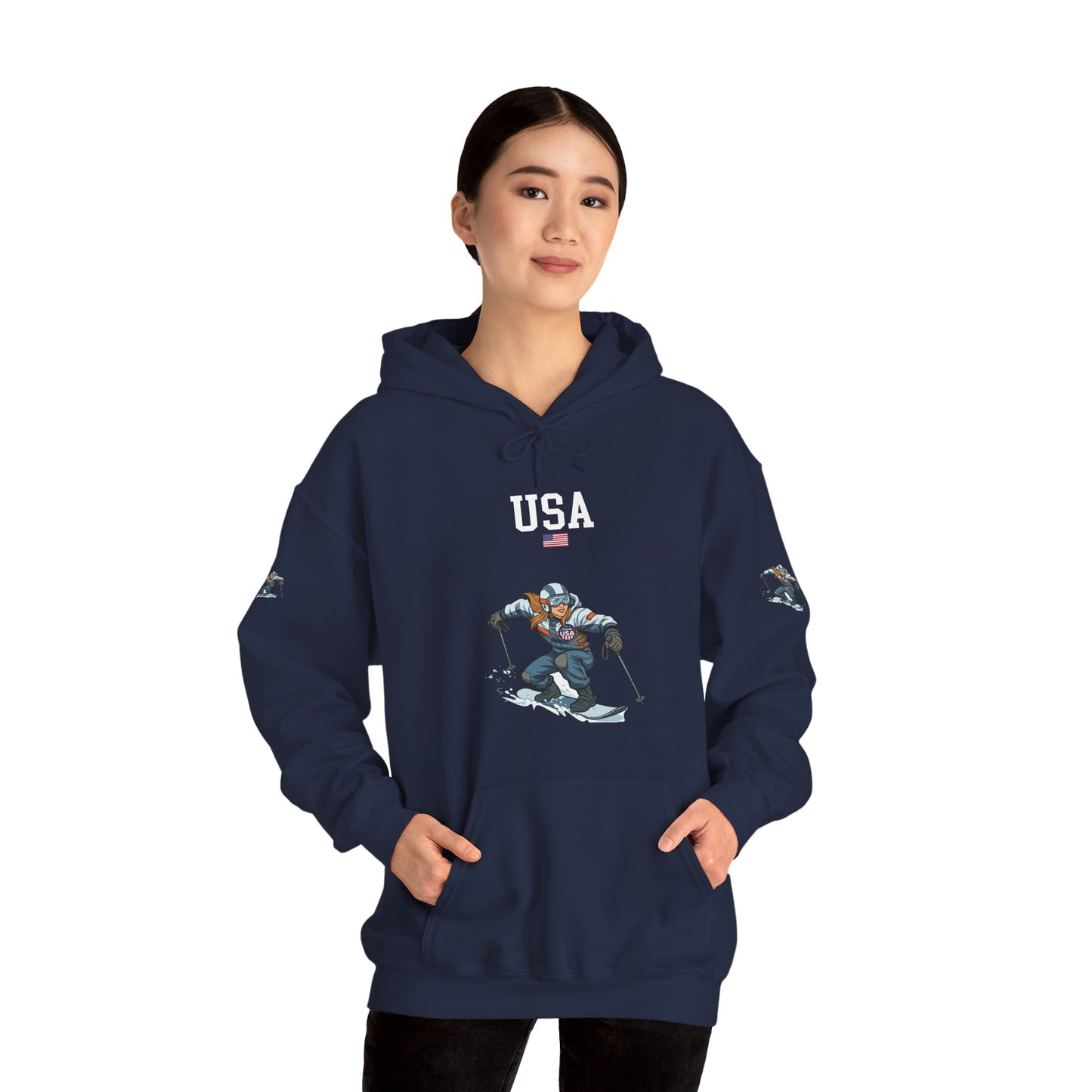 Princess Grace  TEAM USA  Unisex Heavy Blend  Hooded Sweatshirt