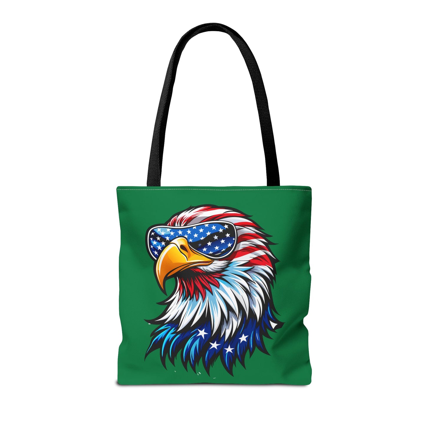 Princess Grace  American Eagle Tote Bag  Patriotic Eagle Design for Independence Day & Everyday Use