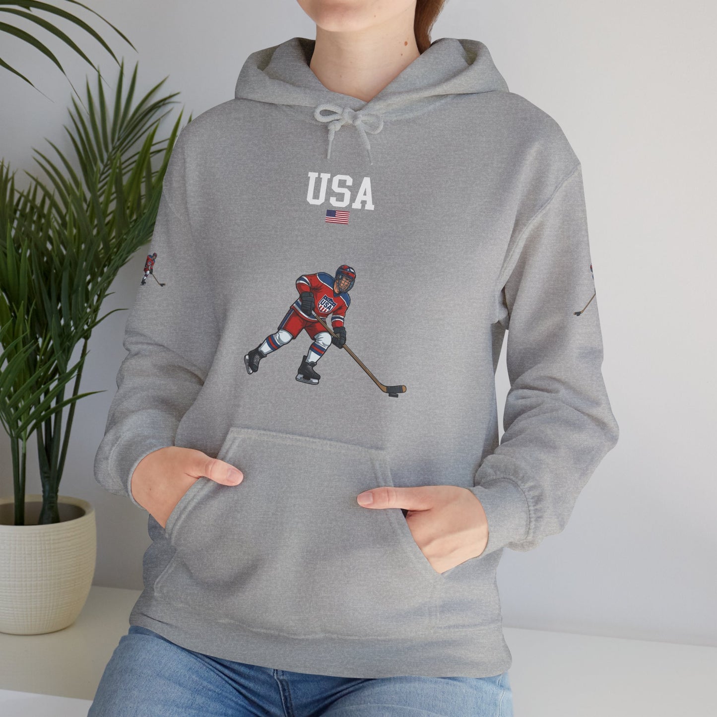 Princess Grace  TEAM USA  Unisex Heavy Blend Hooded Sweatshirt