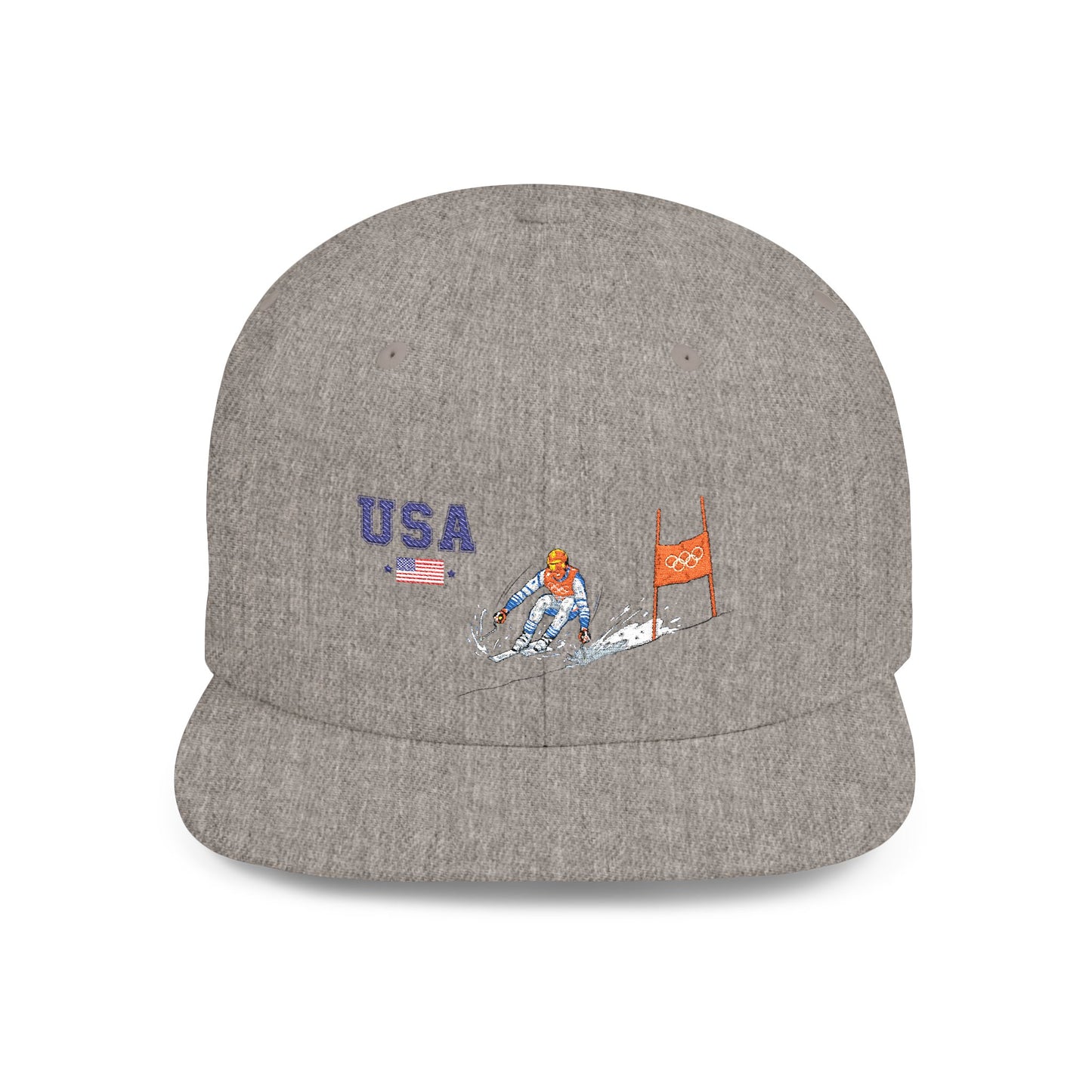 Princess Grace  TEAM USA  Flat Bill Snapback Hat