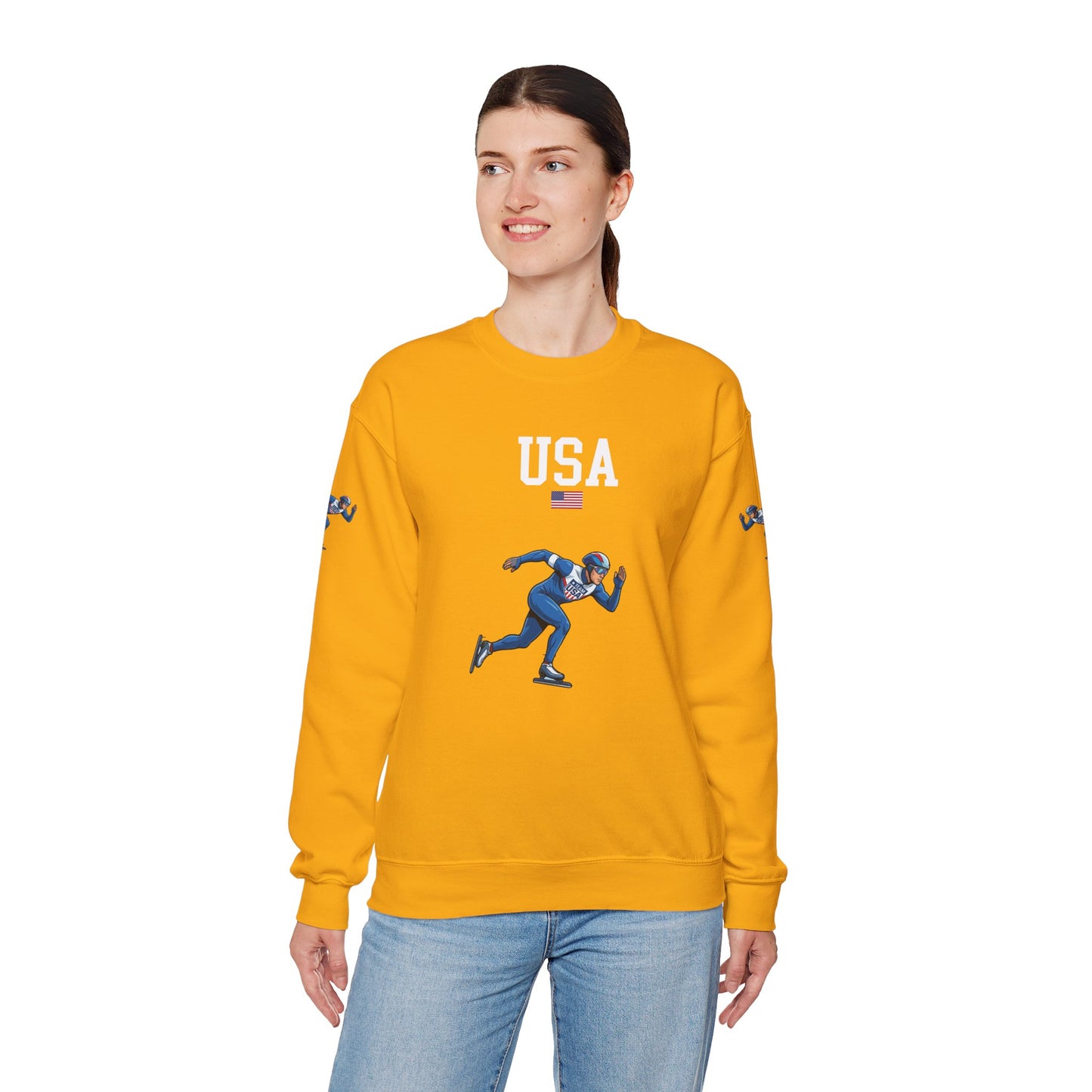 Princess Grace  TEAM USA  Unisex Heavy Blend  Crewneck Sweatshirt