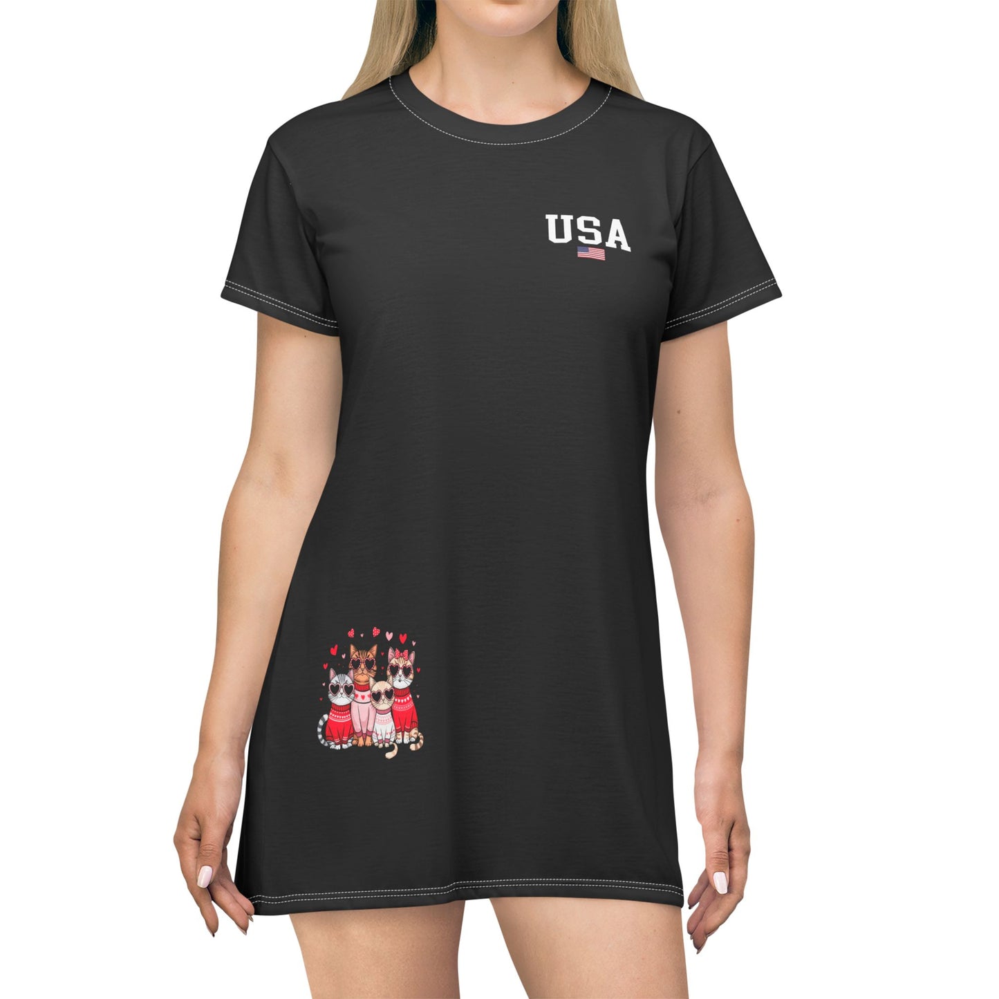 Princess Grace  TEAM USA  T-Shirt Dress