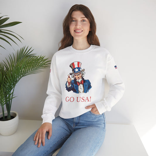 Princess Grace TEAM USA Unisex Heavy Blend Crewneck Sweatshirt