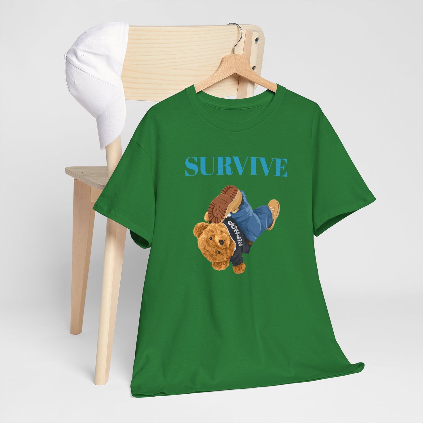 Princess Grace  Survive Graphic Unisex Heavy Cotton Tee