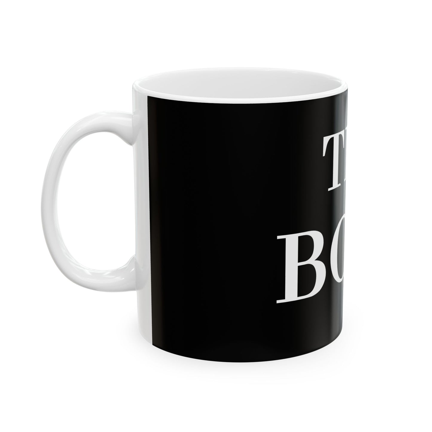 Princess Grace  Boss Coffee Mug  Stylish 11oz & 15oz Ceramic Cup for Office & Home