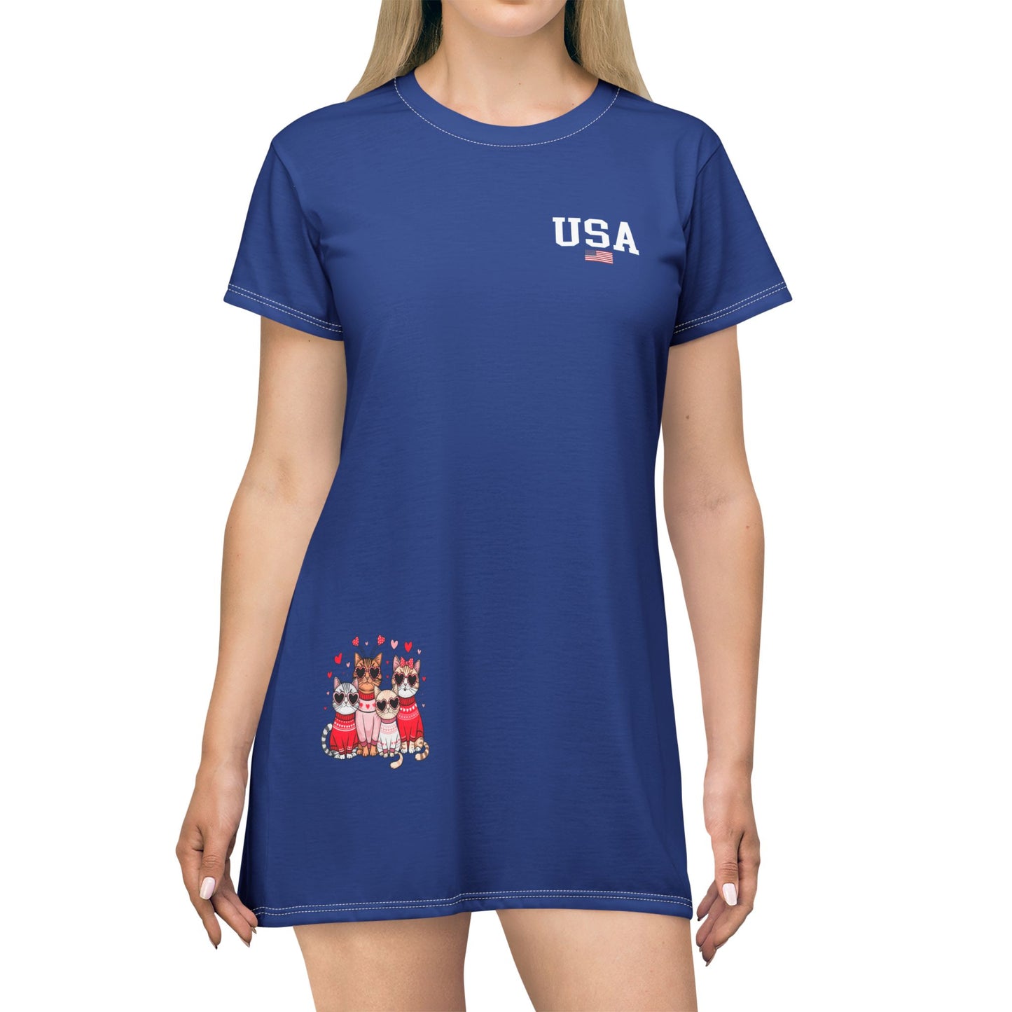 Princess Grace  TEAM USA  T-Shirt Dress
