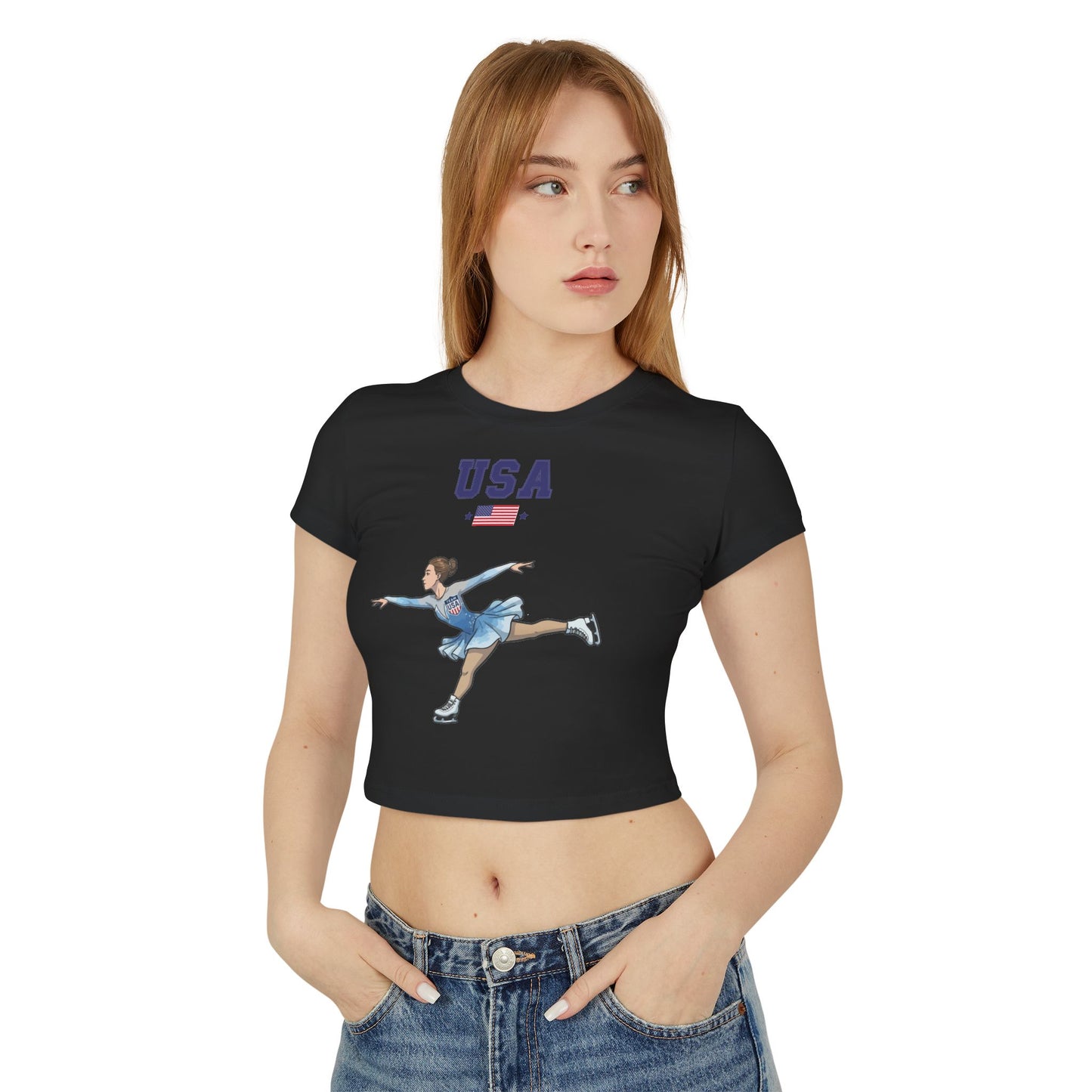 Princess Grace  TEAM USA  Women's Baby Tee