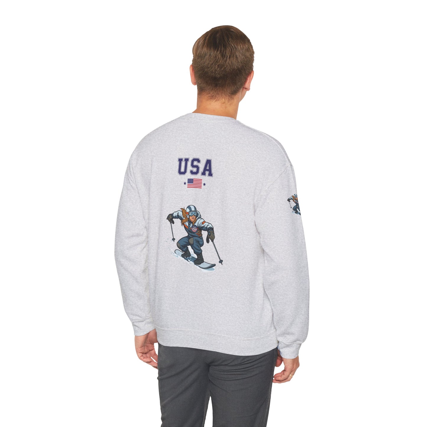 Princess Grace  TEAM USA  Unisex Heavy Blend  Crewneck Sweatshirt