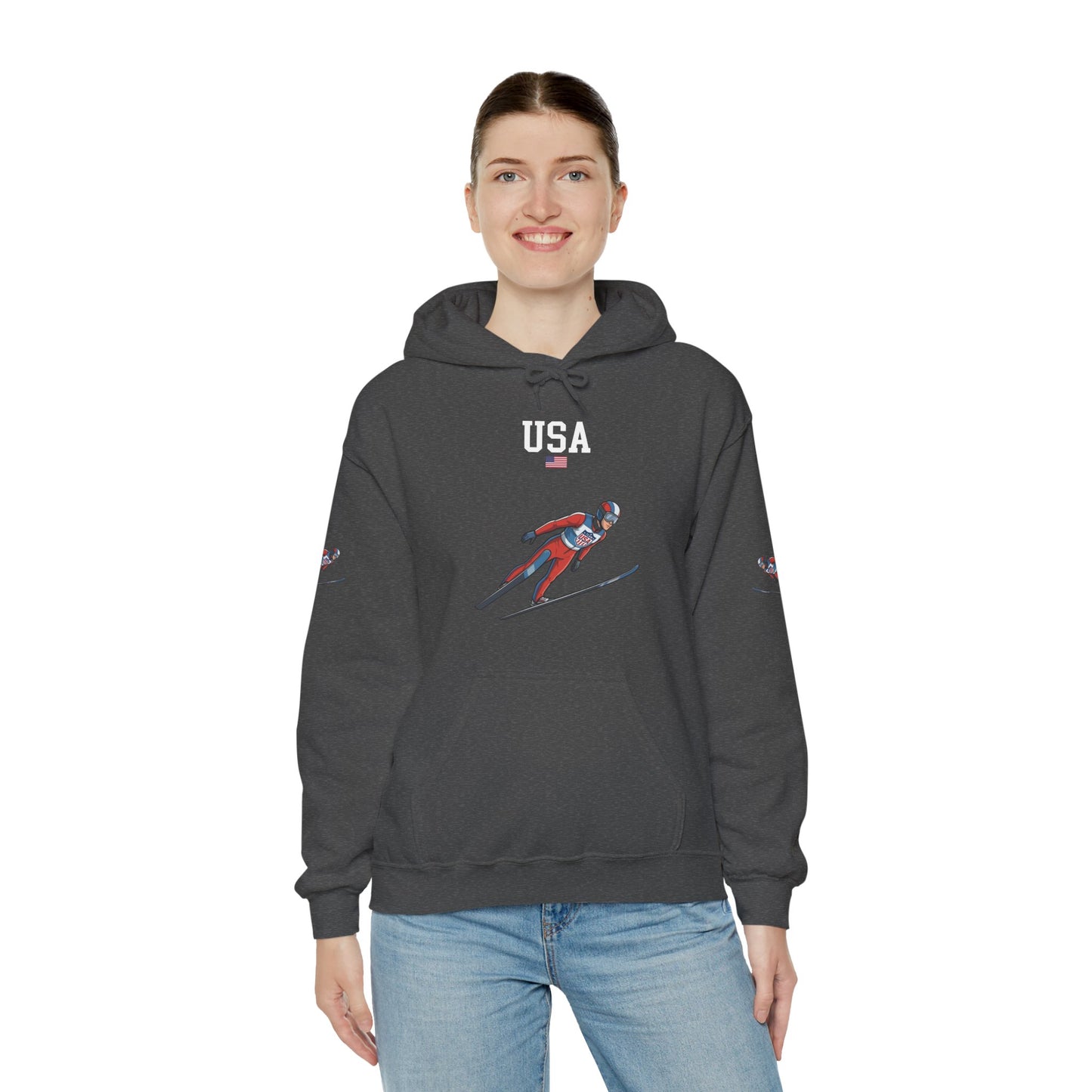 Princess Grace  TEAM USA  Unisex Heavy Blend Hooded Sweatshirt