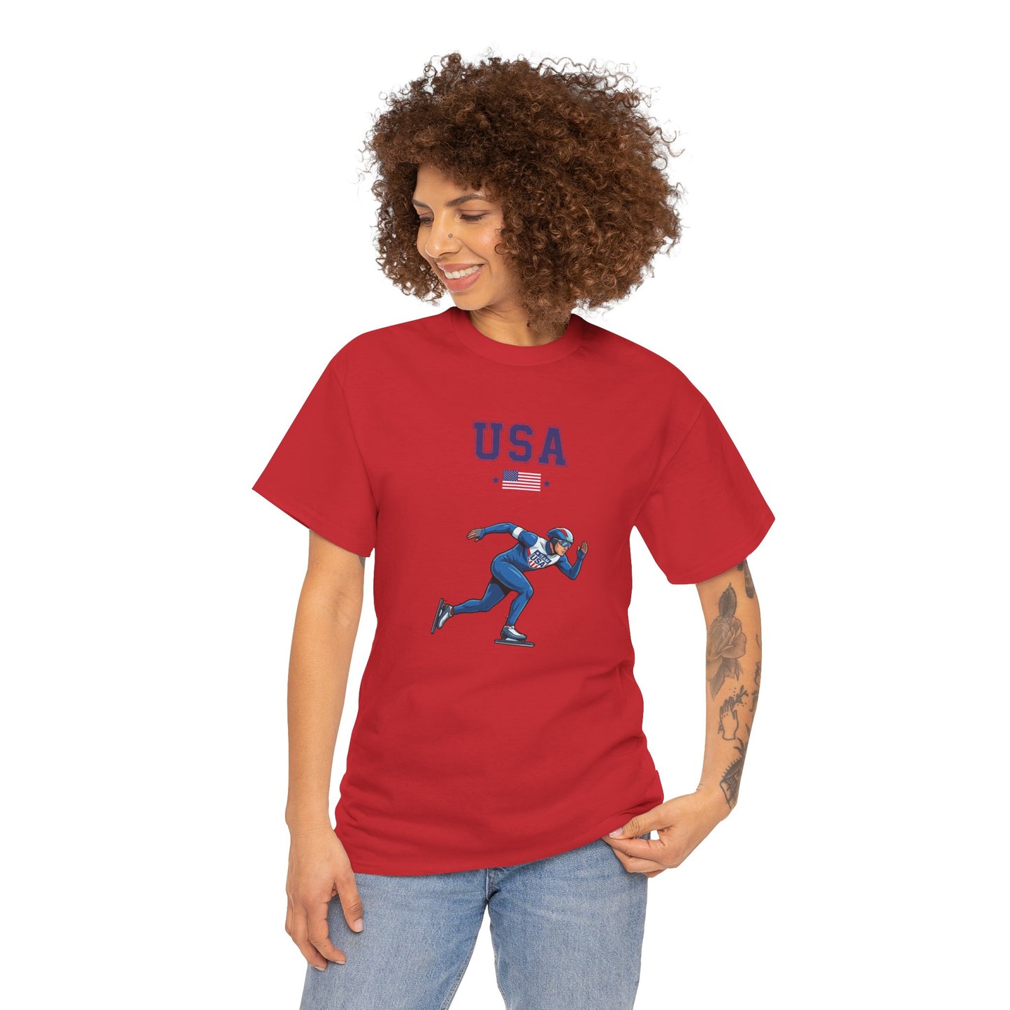 Princess Grace  TEAM USA  Unisex Heavy Cotton Tee