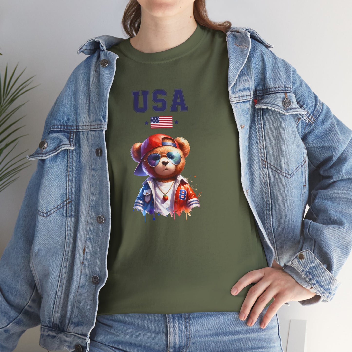 Princess Grace  TEAM USA  Unisex Heavy Cotton Tee