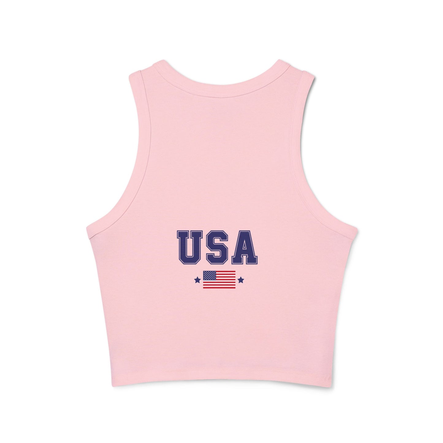 Princess Grace  TEAM USA  Women's Micro Rib Racer Tank Top